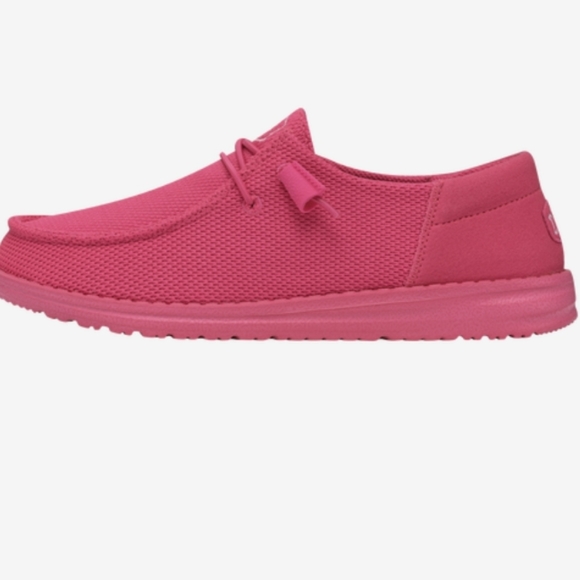 HEY DUDE WENDY FUNK MONO PINK - Picture 1 of 5